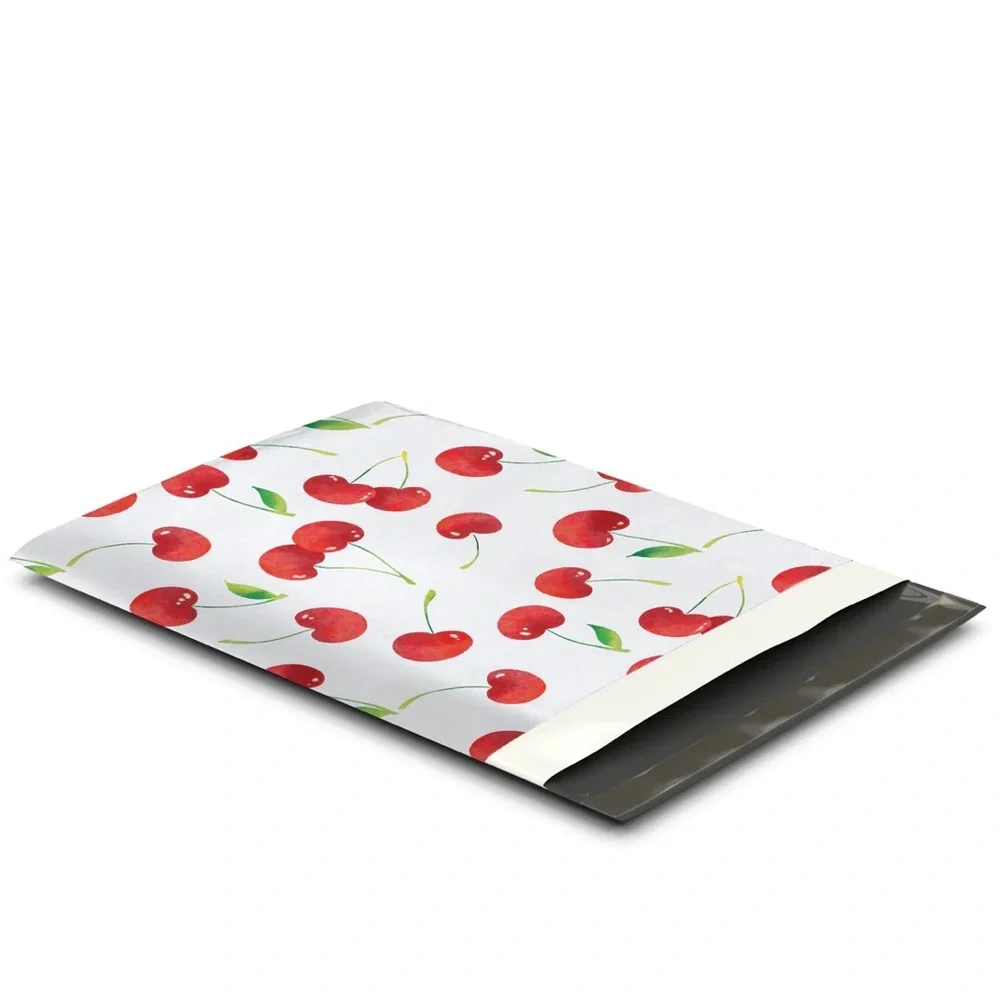 Cherries 🍒 Poly Mailers 10x13 Pack of 25 - Picture 4 of 7